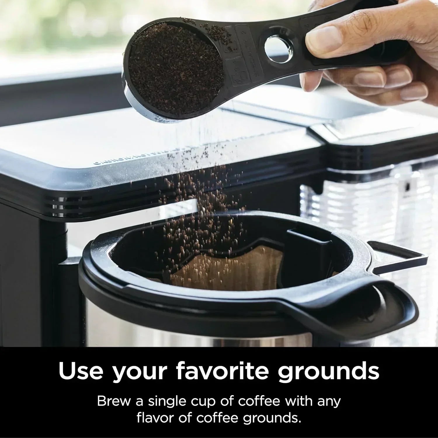 Extra Large Hot and Iced Coffee Maker with Fast Cold Brew 4 Brewing Methods 8 Sizes wourant