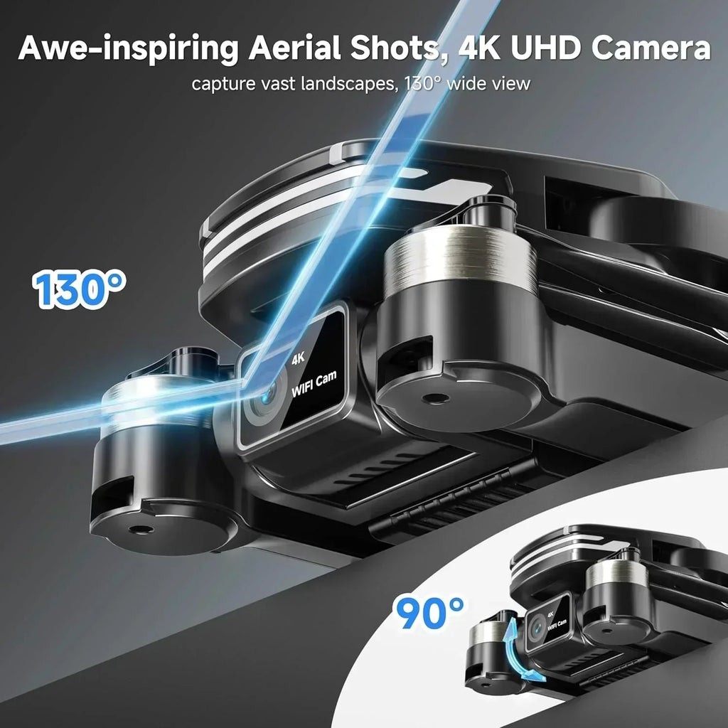 Adult drone with camera 4K brushless motor drone FPV foldable remote control quadcopter wourant