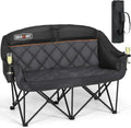 Extra Large Double Camping Chair 2 Person Comfortable Sofa Chair Adult Loveseat Lawn Chair wourant