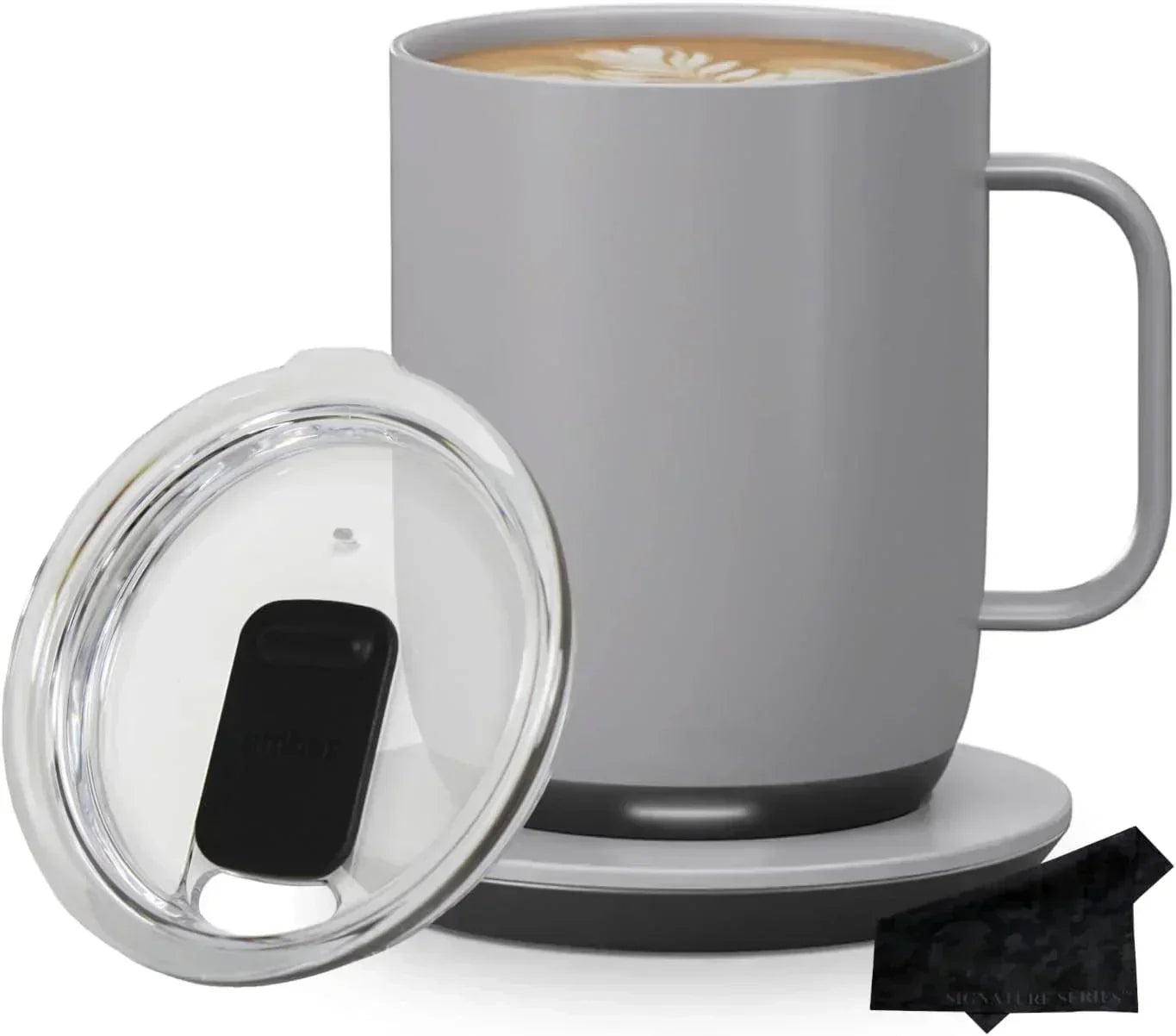Temperature Control Smart Mug 2 14 oz App Controlled Heated Coffee Cup wourant