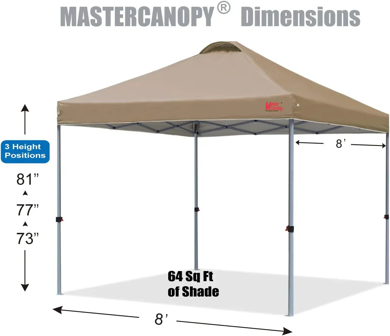 Durable Pop-up Canopy Tent with Roller Bag (10x10 Black) wourant