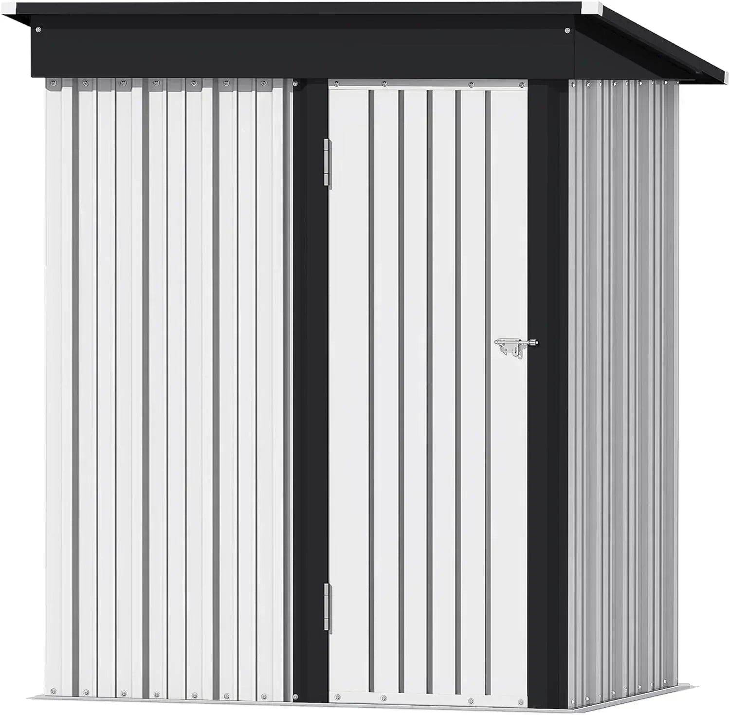 Devoko Outdoor Storage Shed Lockable Metal Garden Shed Steel Anti-Corrosion Storage House wourant