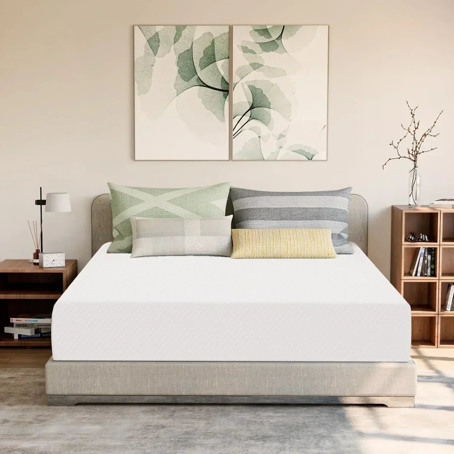 GAESTE 8-inch Fully Cooling Gel Memory Foam Mattress Mattress-in-a-Box wourant