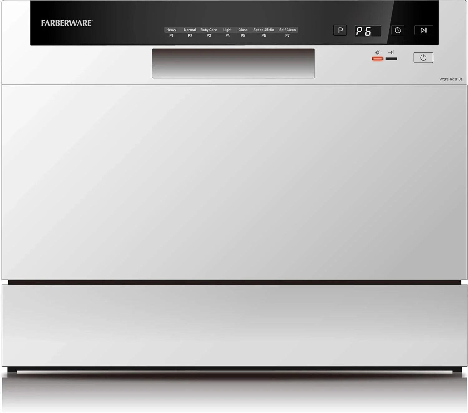 Farberware Compact 6-Station Dishwasher Portable Mini Countertop Dishwasher wourant
