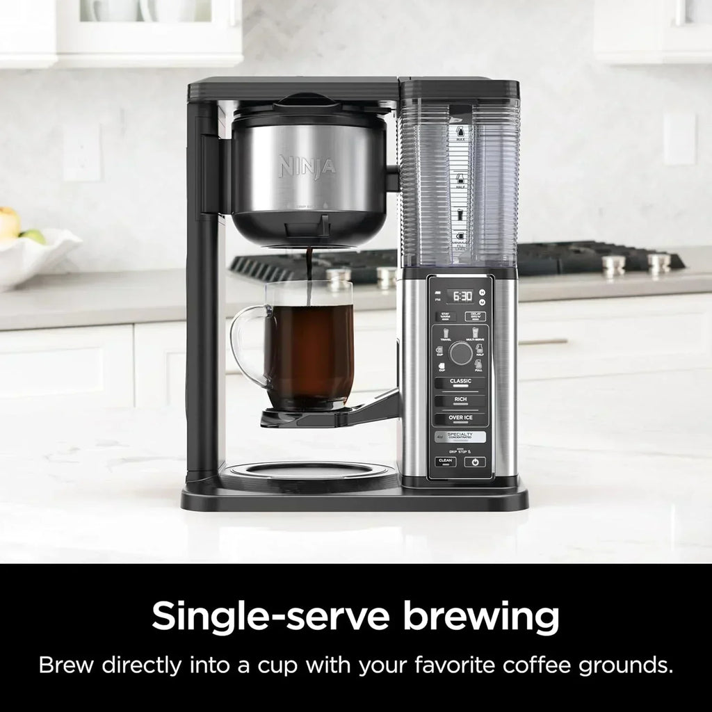 Extra Large Hot and Iced Coffee Maker with Fast Cold Brew 4 Brewing Methods 8 Sizes wourant