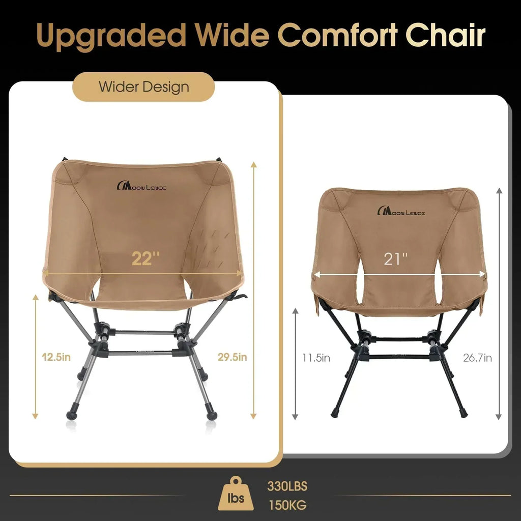 Portable Camping Chair Plus Folding Chair for Backpacking and Hiking wourant