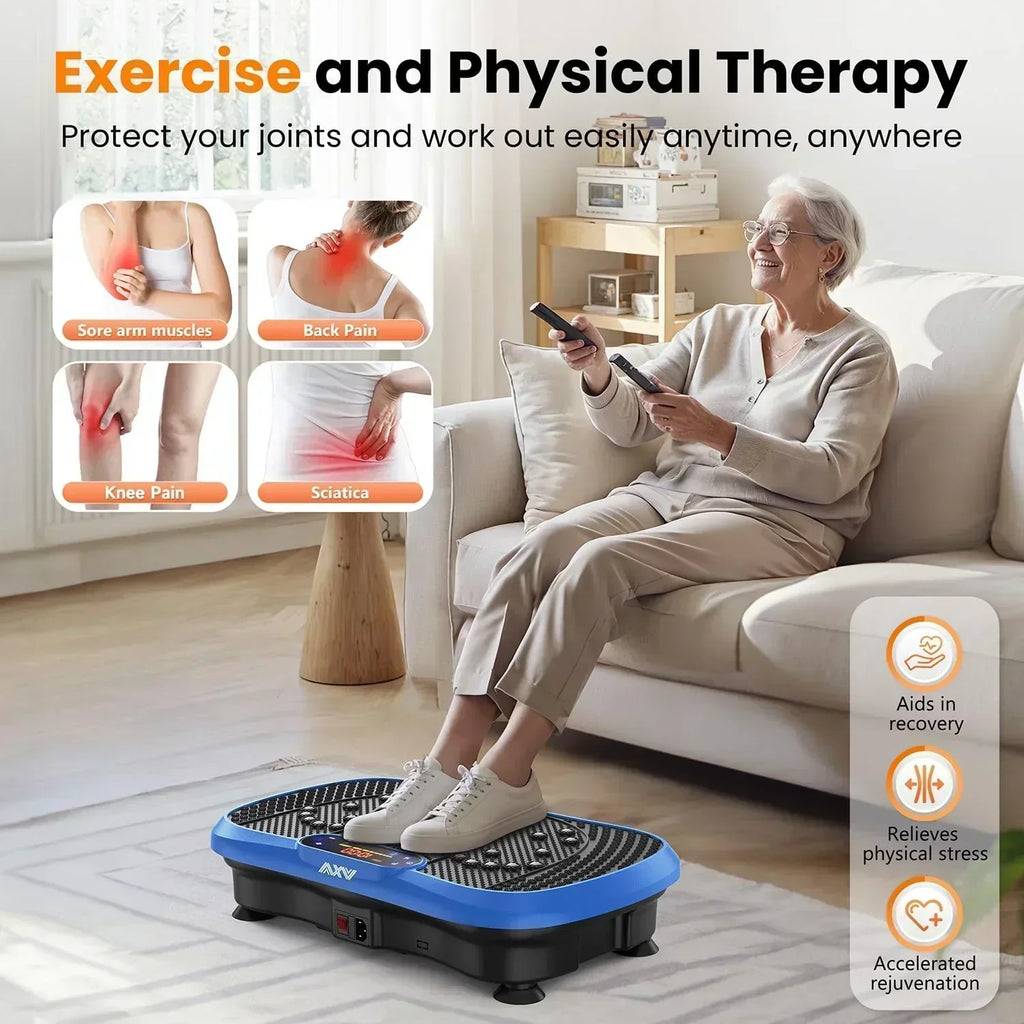AXV Vibration Plate Fitness Platform Trainer Suitable for men and women to lose weight wourant