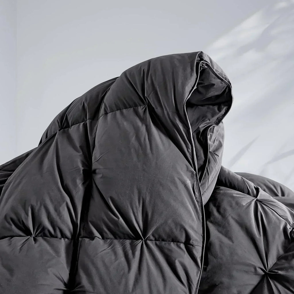 Premium Down Comforter 3D Baffle Box Design wourant