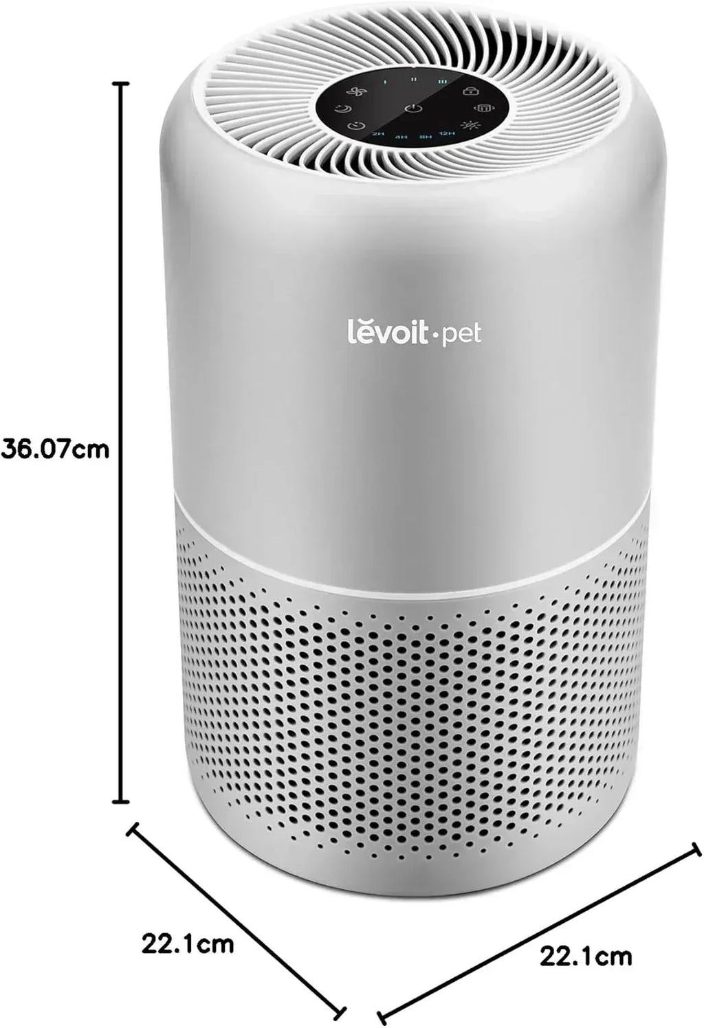 Air Purifier for Bedroom Allergies and Pet Hair 56W High Torque Motor wourant