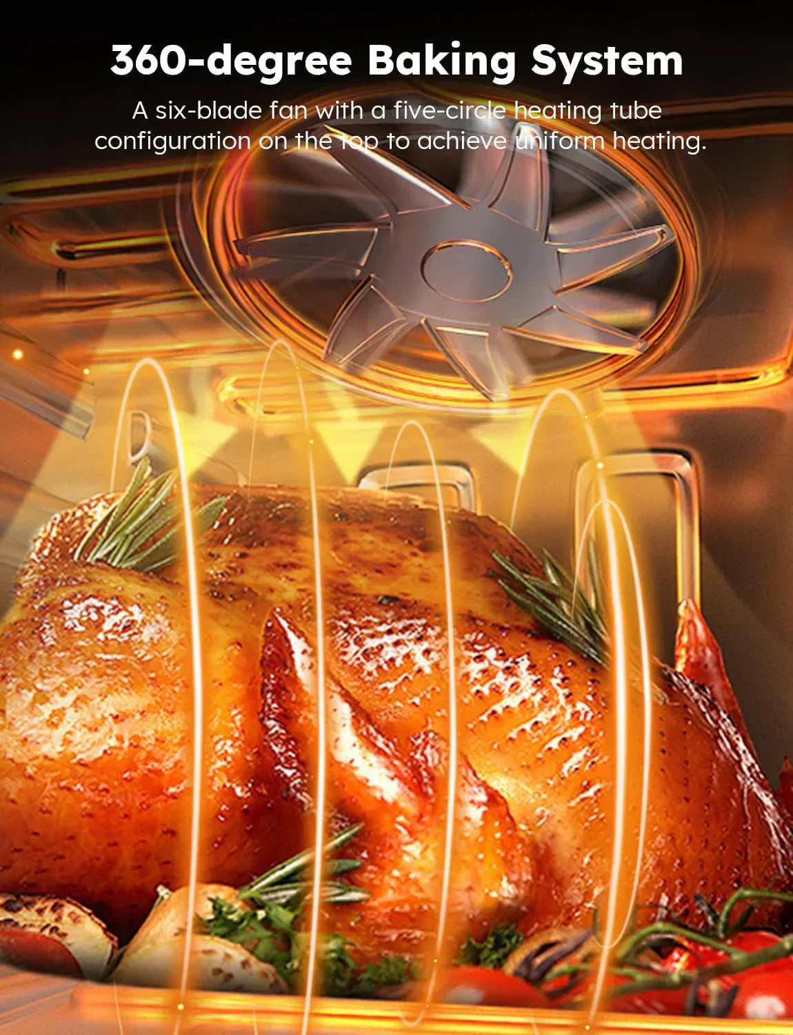 Nuwave Brio 15.5Qt Air Fryer Broiler 50°-425°F Temperature Control Integrated Smart Thermometer wourant