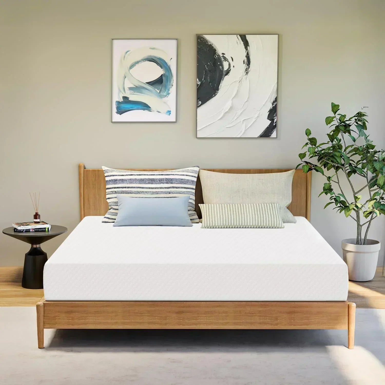 GAESTE 8-inch Fully Cooling Gel Memory Foam Mattress Mattress-in-a-Box wourant