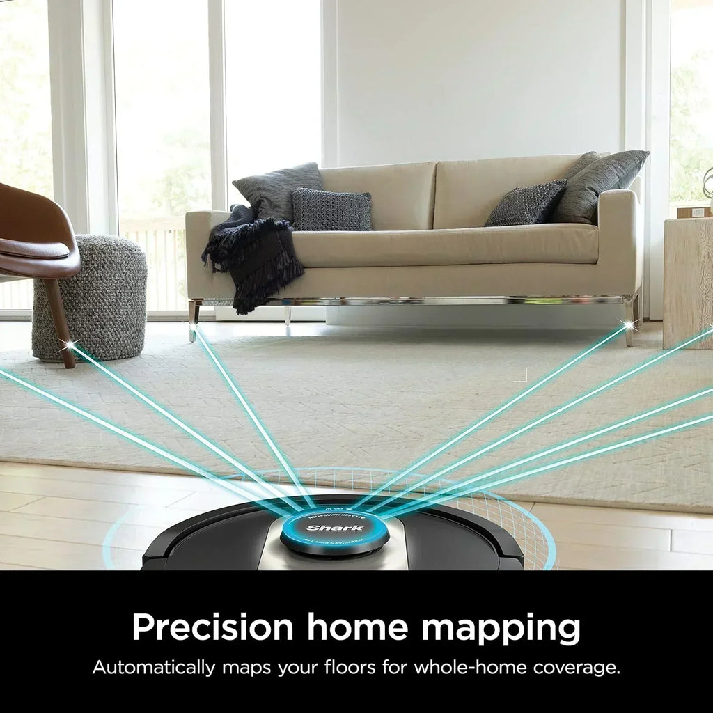 AI Robot Vacuum with XL HEPA Self-Empty Base Bagless 60-Day Capacity LIDAR Navigation wourant