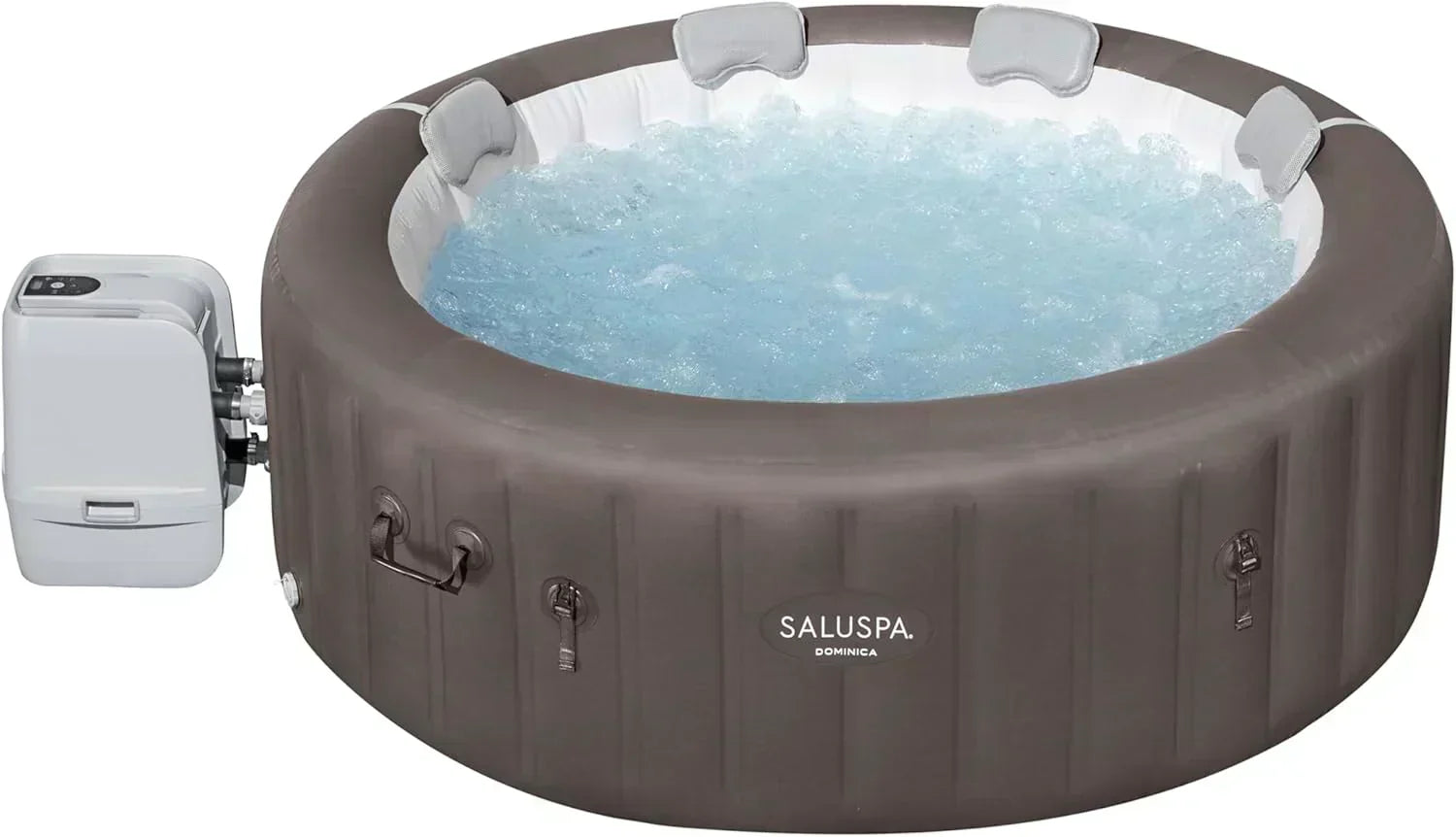 Bestway SaluSpa Miami EnergySense AirJet Inflatable Hot Tub Spa 71" x 26" Portable Hot Tub wourant