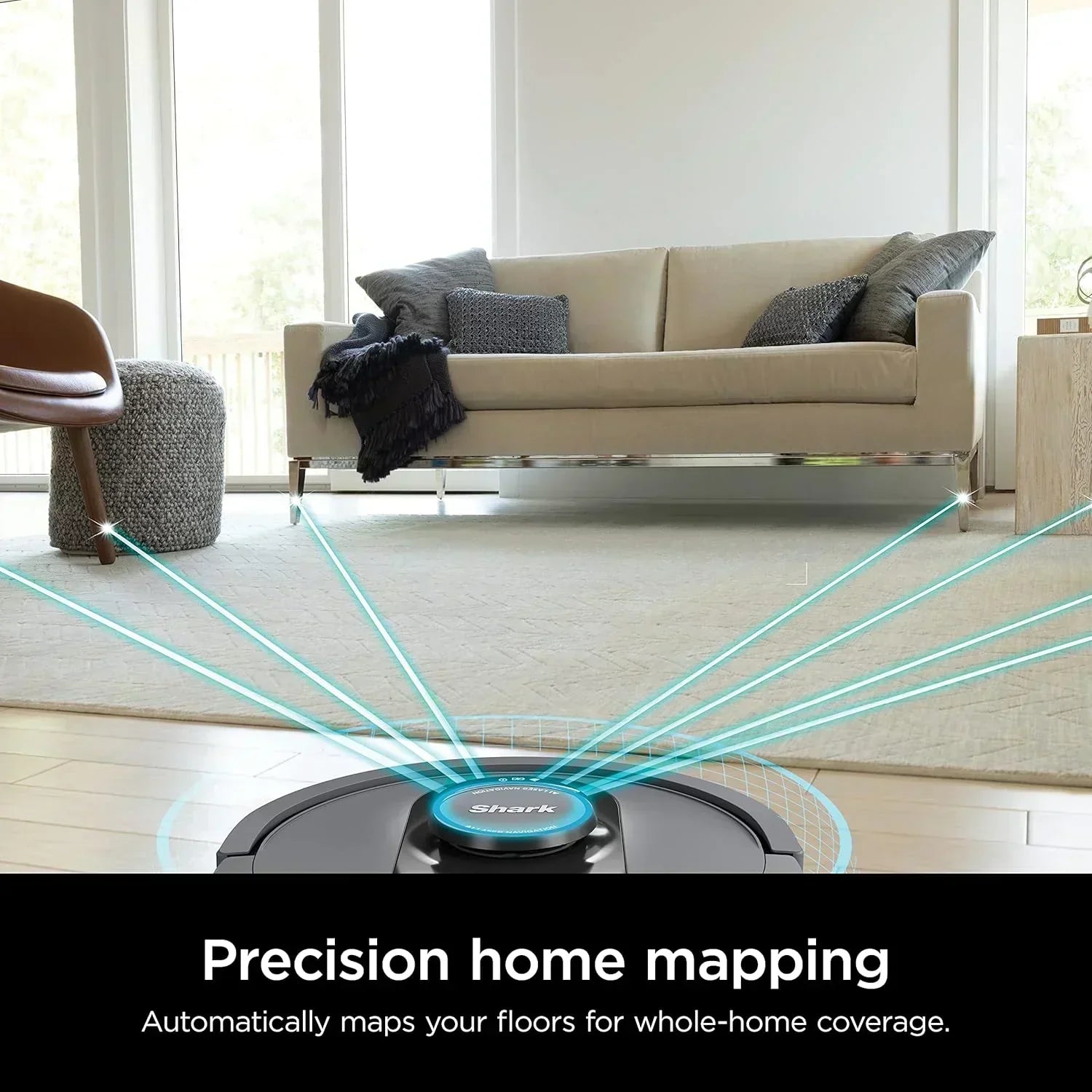 Voice Control Robot Vacuum with Matrix Clean Navigation Home Mapping 60-Day Capacity wourant