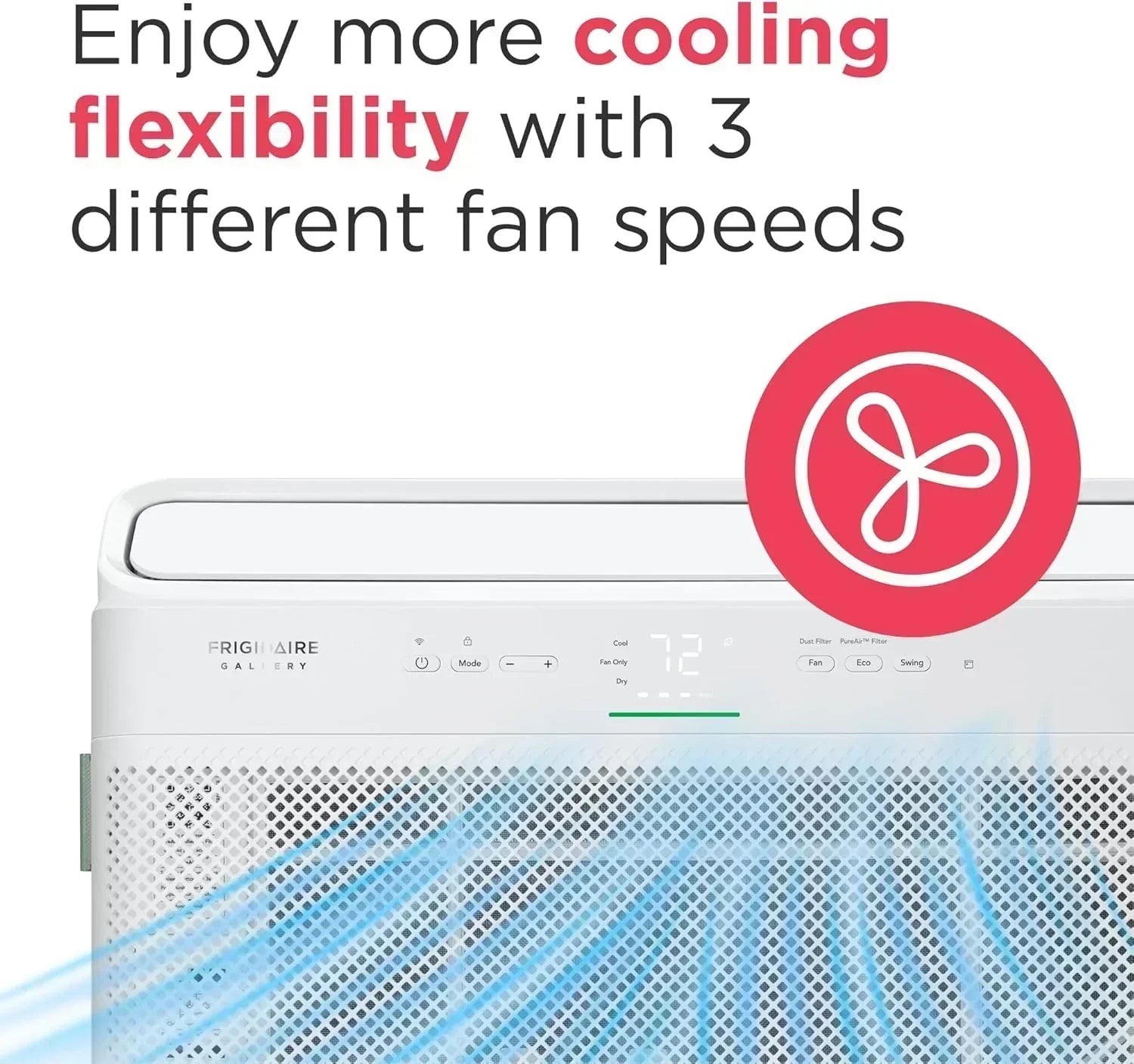 Frigidaire GHWQ103WC1 Inverter Quiet Temp Room Air Conditioner 10,000 BTU with Wi-Fi Connected wourant