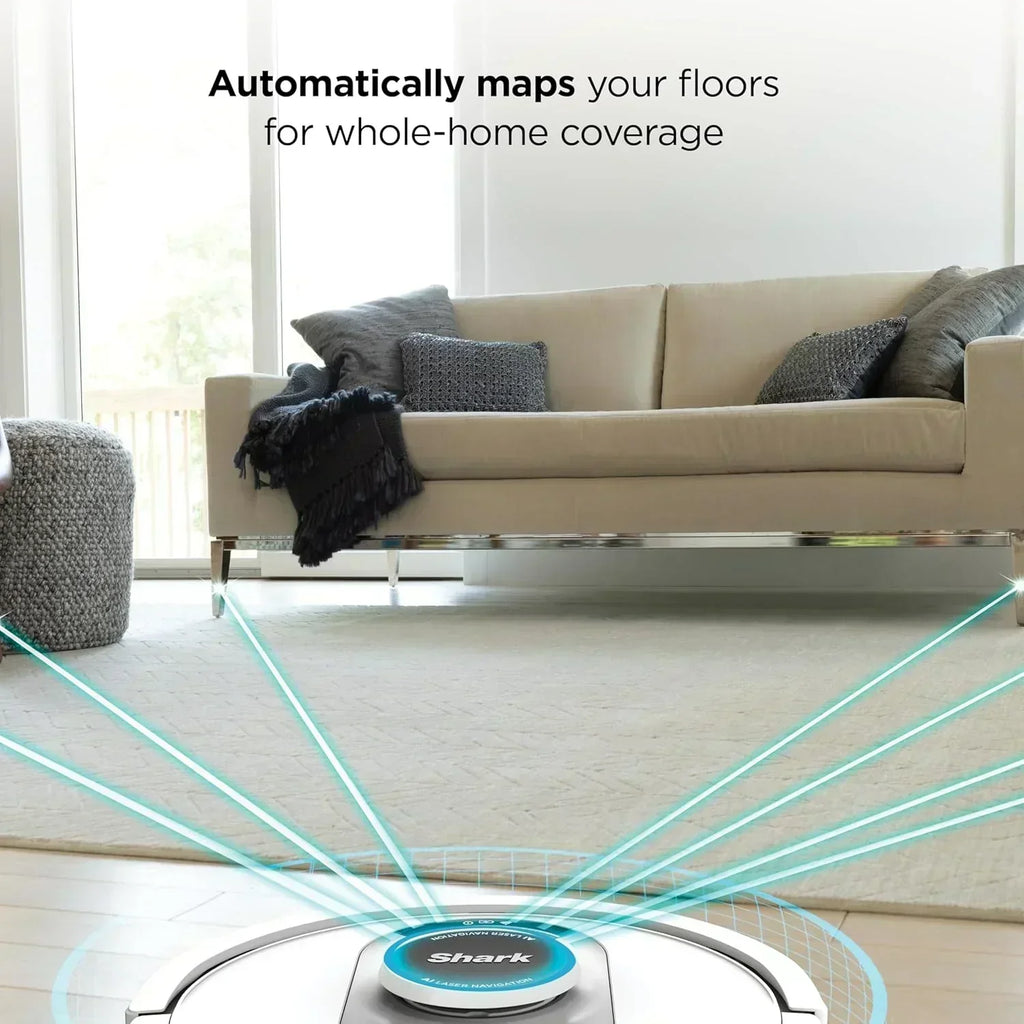 Voice Control Robot Vacuum with Matrix Clean Navigation Home Mapping 60-Day Capacity wourant