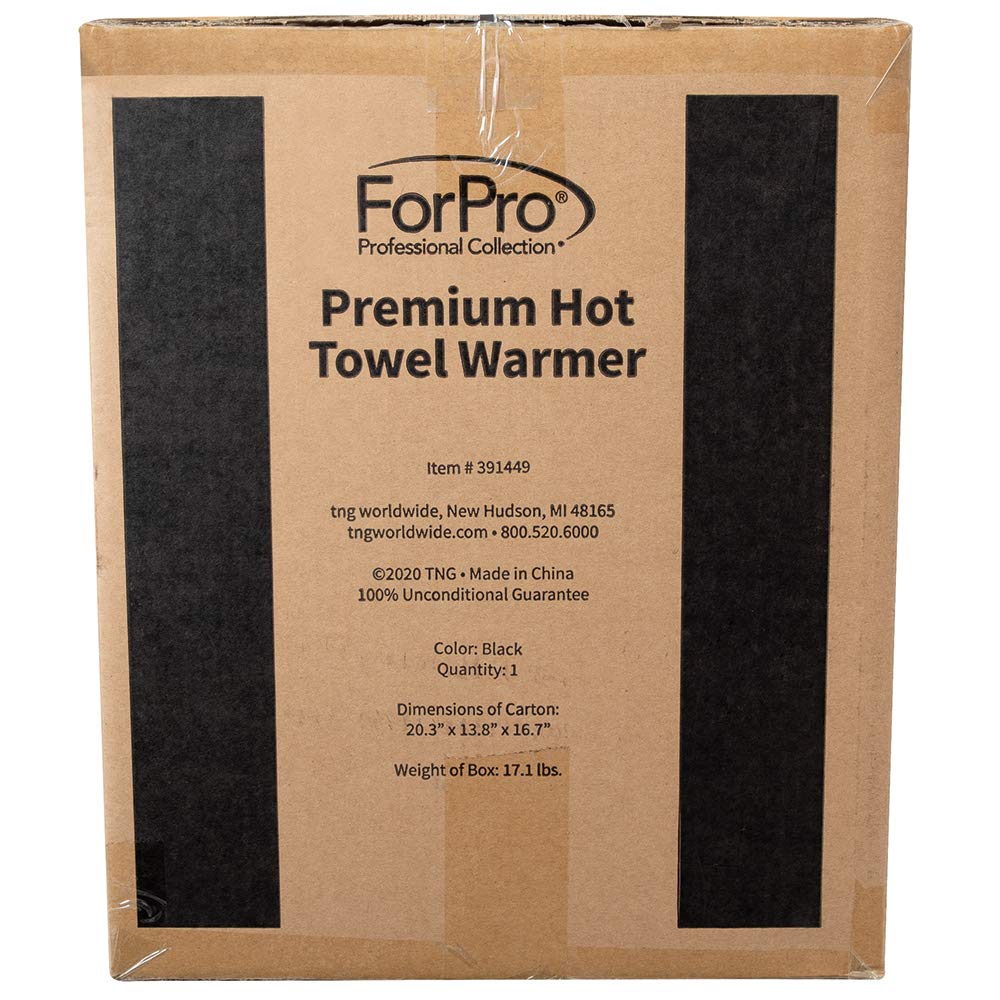 ForPro Professional Collection Premium Hot Towel Warmer 23L Extra Large Capacity wourant