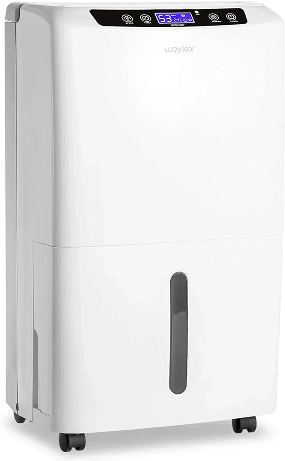 Waykar 2000 Sq Ft Dehumidifier for Home and Basements with Auto or Manual Drainage wourant