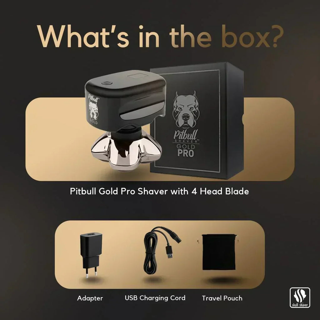 Pitbull Gold PRO Electric Head and Face Shaver wourant