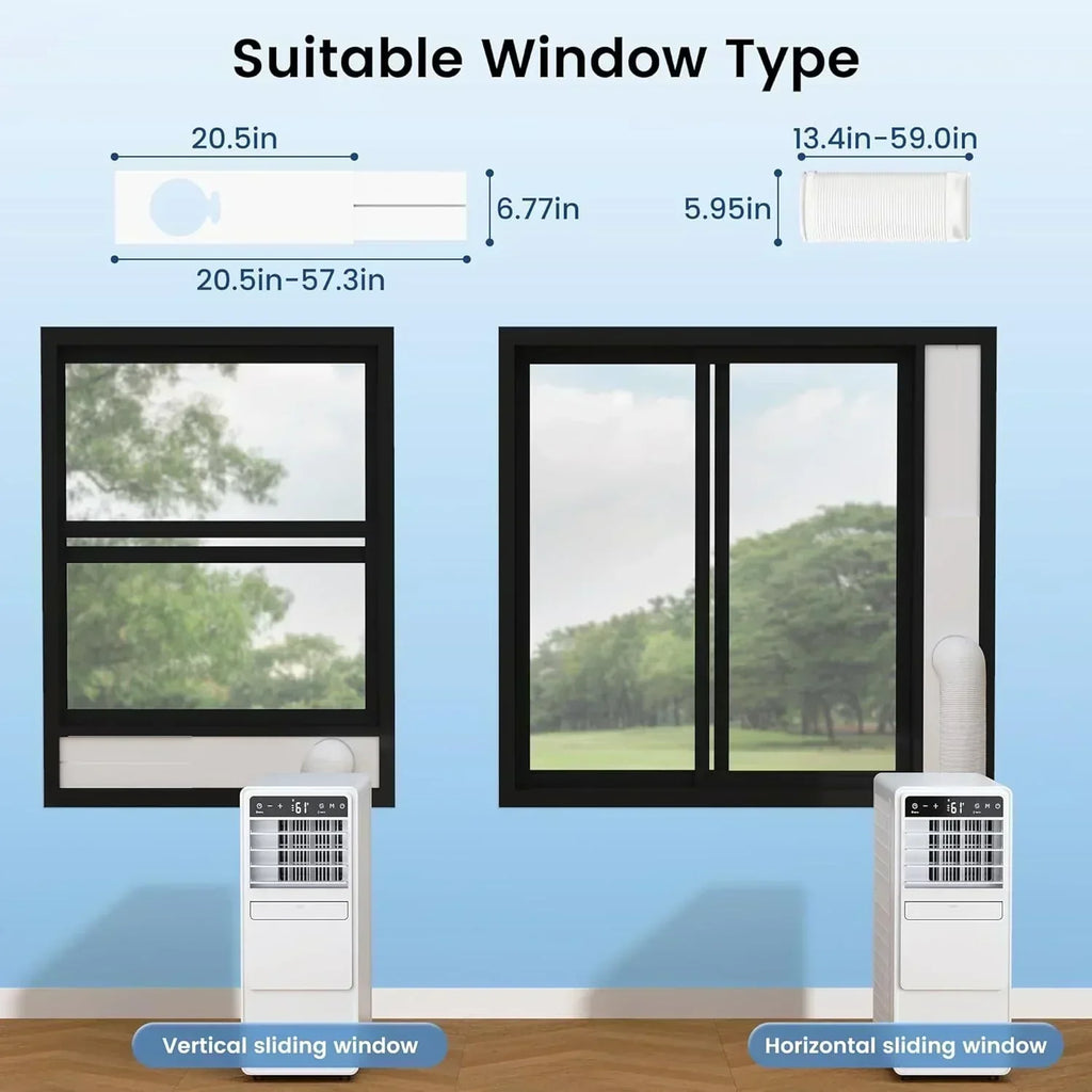 12000 BTU Portable Air Conditioners for Room up to 500 sq.ft Free Standing Quiet Portable AC Unit wourant