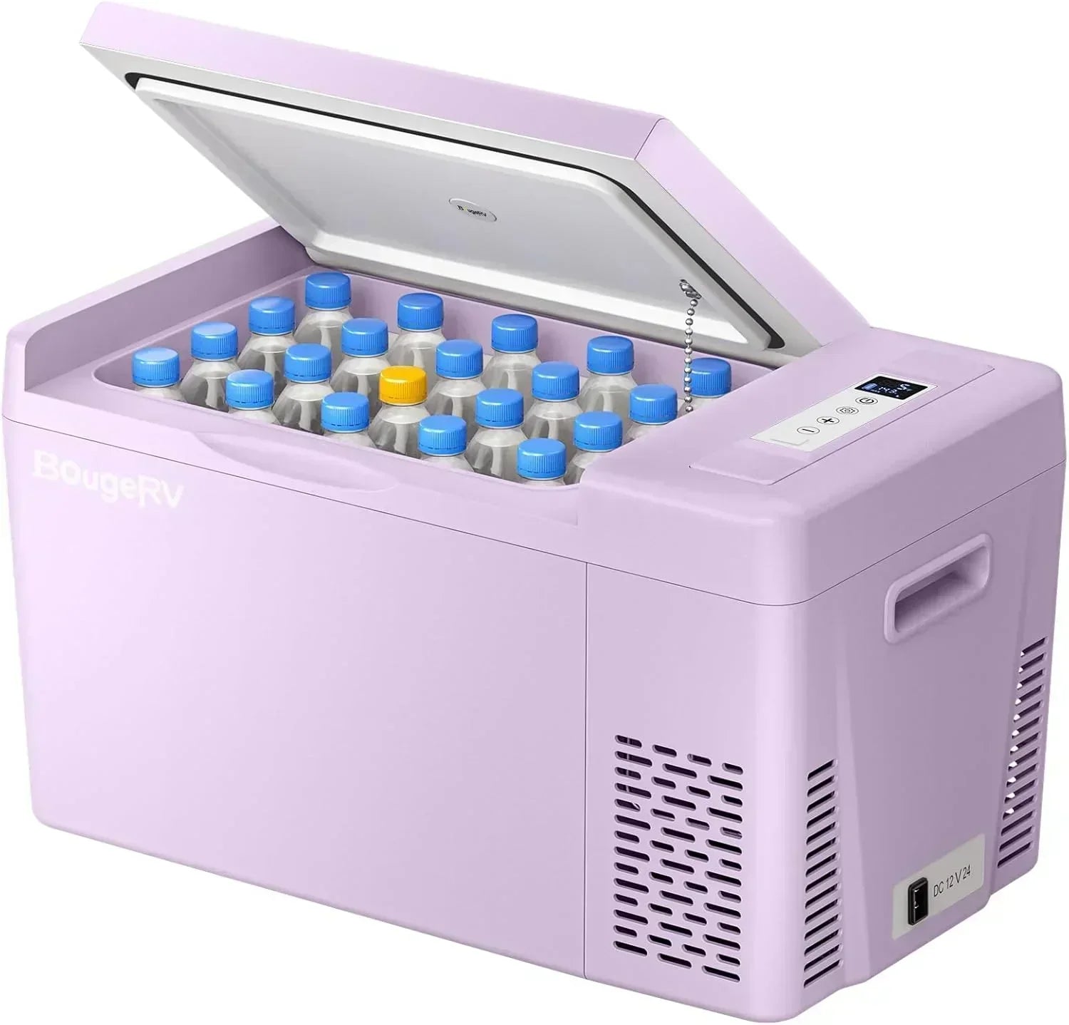 BougeRV 12 Volt Refrigerator 12V Car Fridge 23 Quart Portable Freezer Compressor Cooler wourant