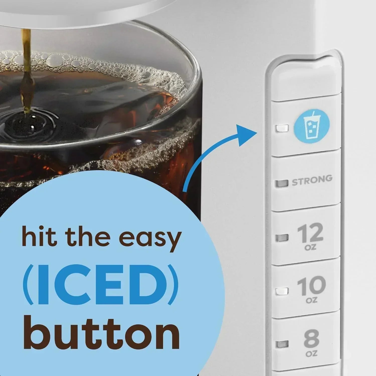 K-Iced Coffee Maker Single Serve K-Cup Pod wourant