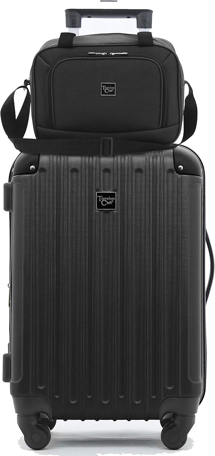 Hardside Travel Luggage Lilac Set of 4 wourant