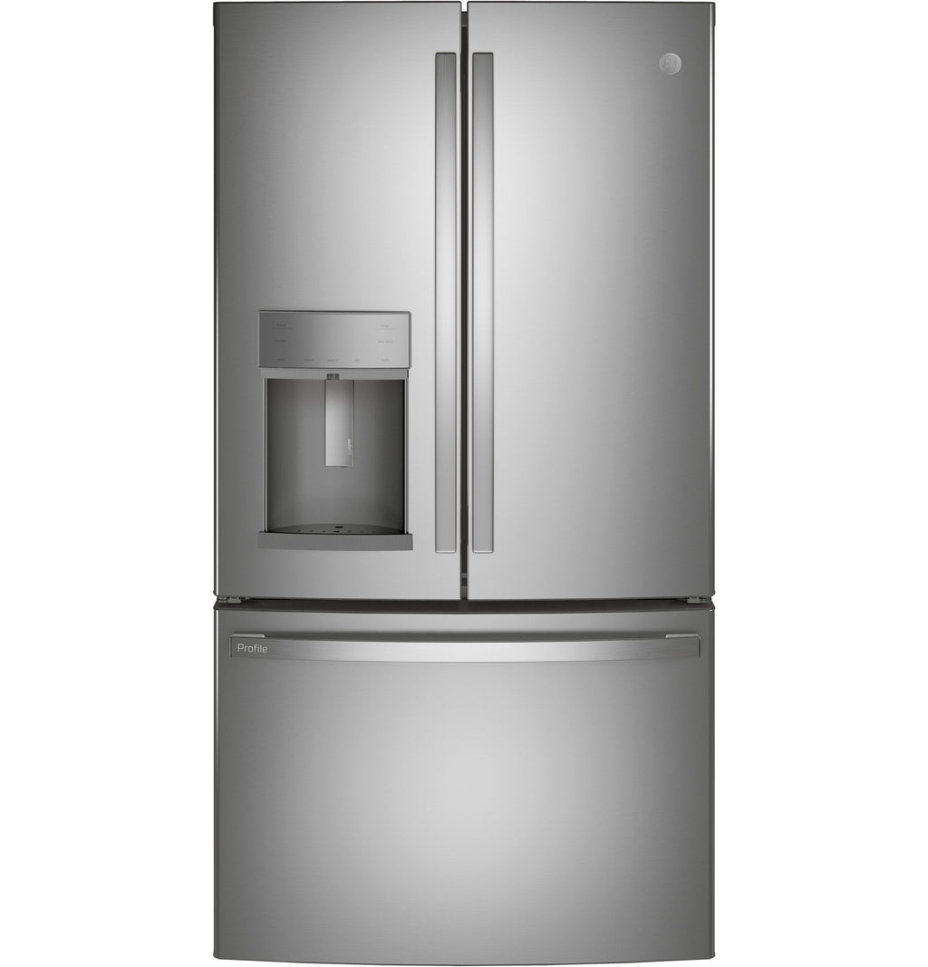 GE Profile Series ENERGY STAR® 27.7 Cu. Ft. Fingerprint Resistant French-Door Refrigerator wourant