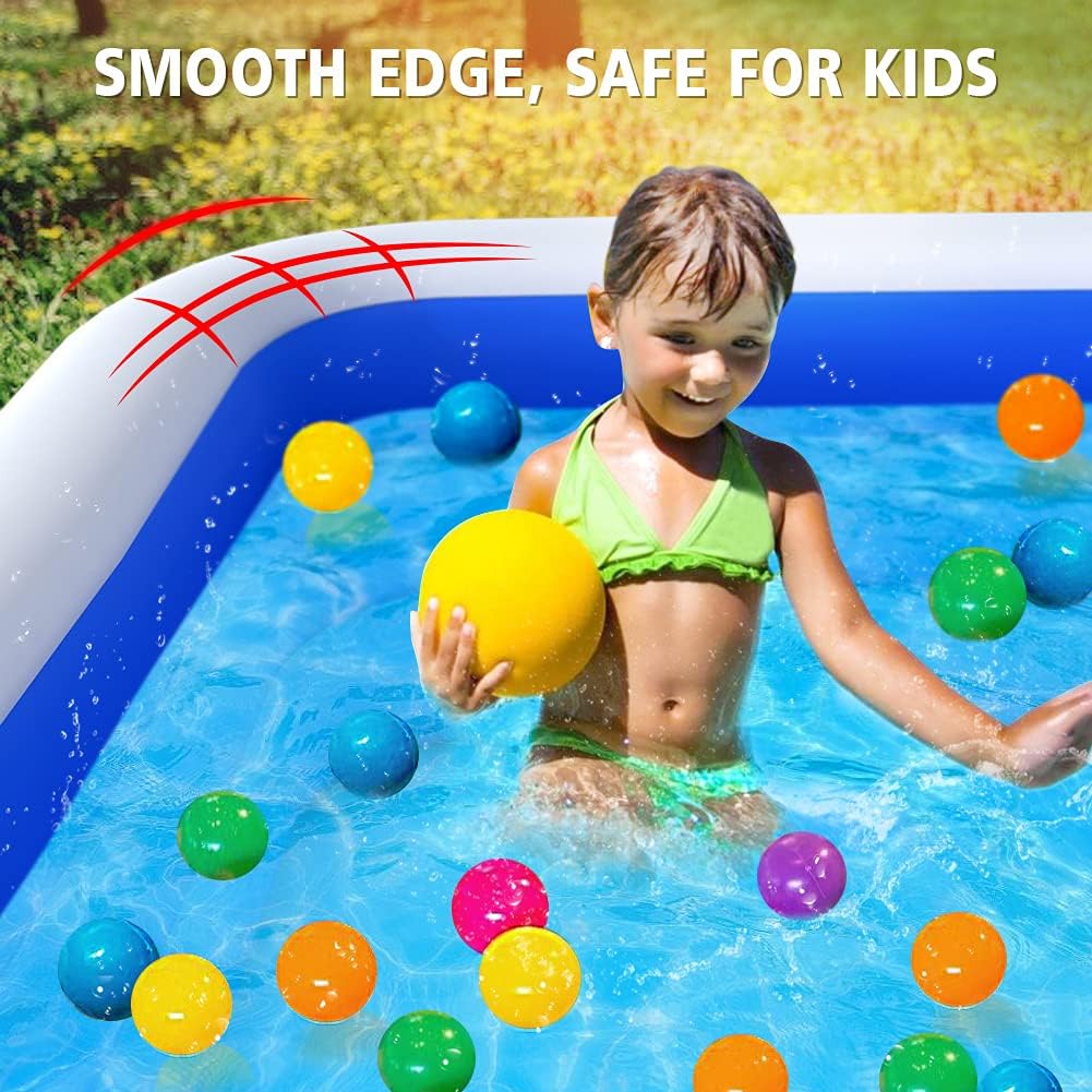Inflatable Swimming Pool Kiddie Pools Family Lounge Pools Thickened Above Ground Family Pool wourant