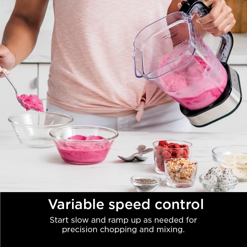 Ninja Mixer and Food Processor Combination Bowl 6 Features 72 Ounce Pitcher wourant