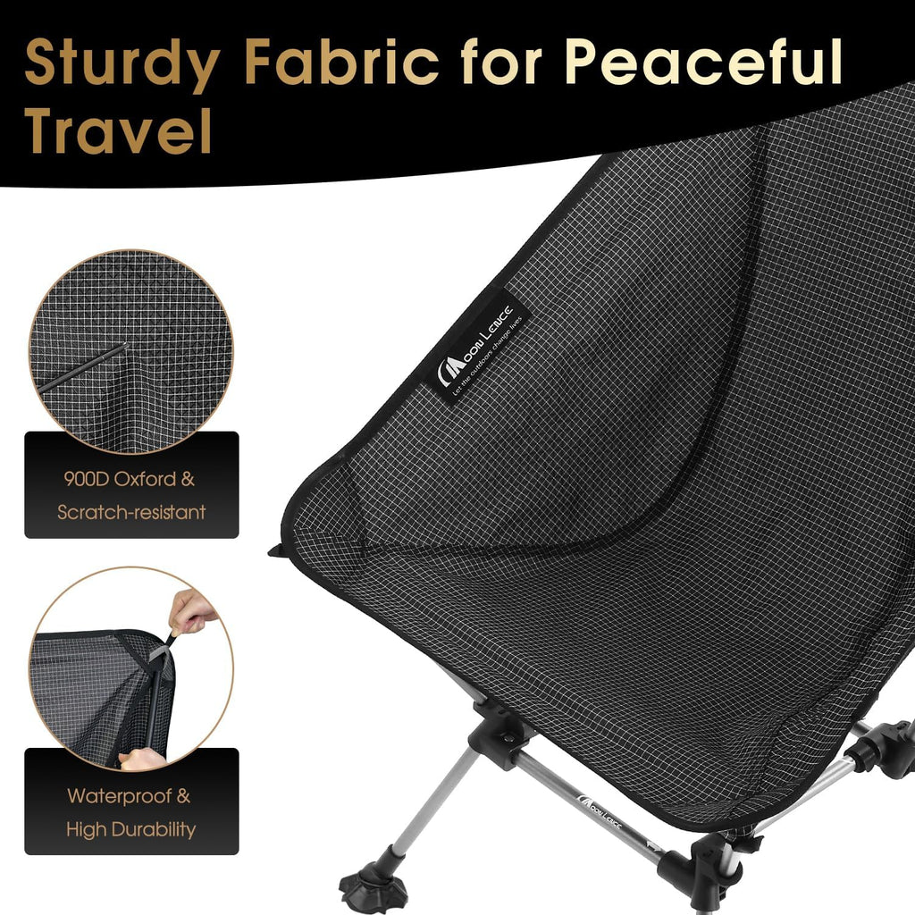 Portable Camping Chair Plus Folding Chair for Backpacking and Hiking wourant