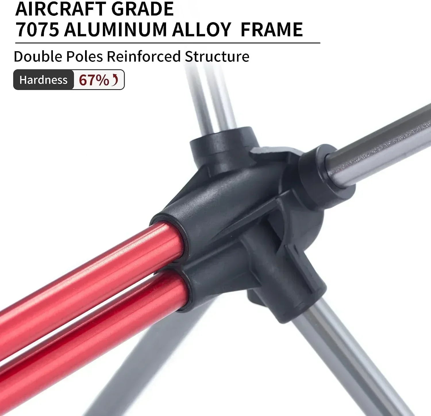 Ultralight Camping Chair 2.12 lbs Portable Backpacking Chair Folding Hiking Chair wourant