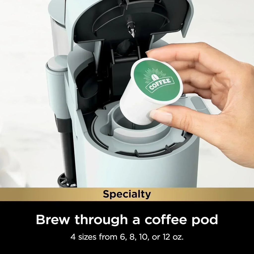 Ninja Single Serve Coffee Maker 56 oz Reservoir Stone wourant