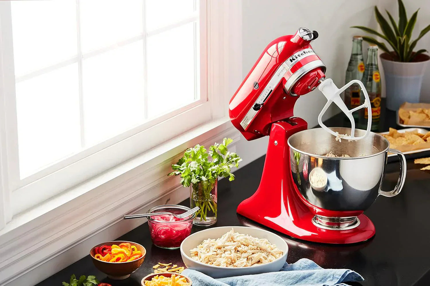 KitchenAid Artisan 5-Quart Tilt-Head Stand Mixer with Pour Flap wourant