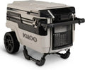 70Qt Wheeled Cooler Insulated Hard Shell Ice Chest wourant