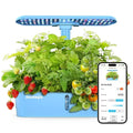 Hydroponic Planting System Kit 12 Watering Planters Smart Indoor Garden with APP wourant