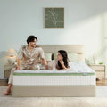 12-inch queen-size mattress medium-firm memory foam hybrid mattress with pocket springs wourant
