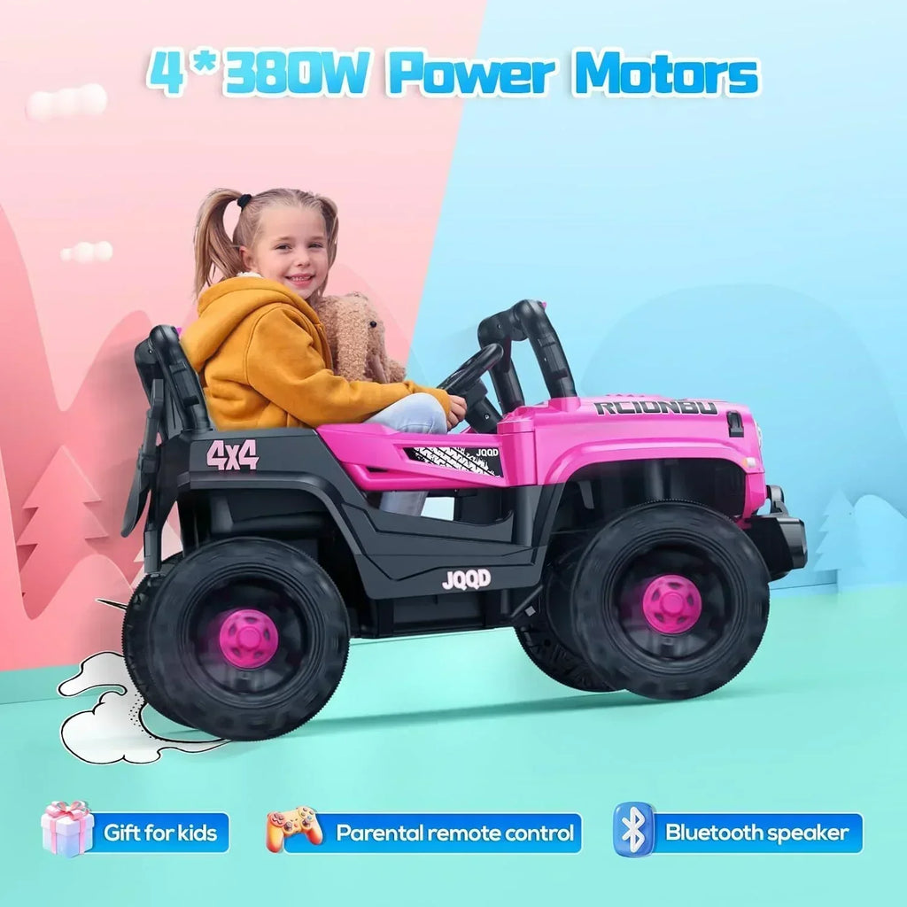 SEALIGHT 12V Children's Driving Truck Model 380 Watt Motor Emergency Braking Function wourant
