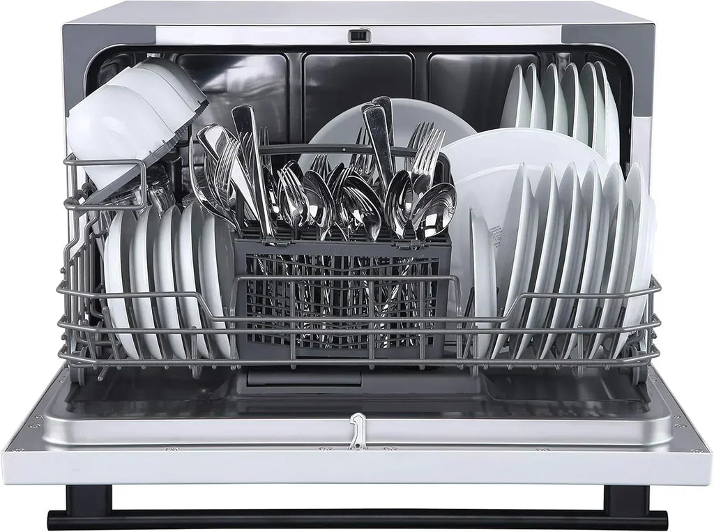 Farberware Compact 6-Station Dishwasher Portable Mini Countertop Dishwasher wourant
