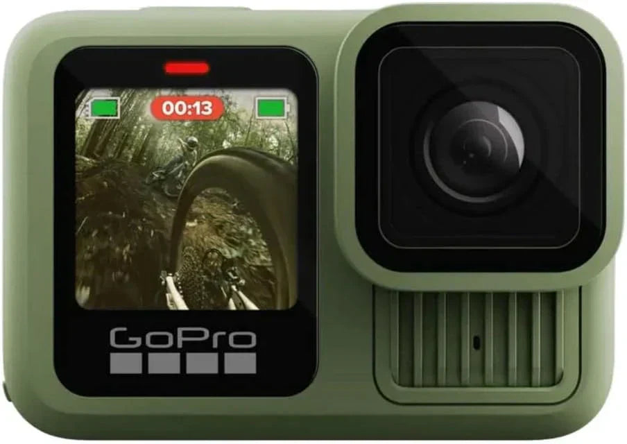 Black Waterproof Action Camera with 5.3K60 Video 27MP Photo Compatability HB-Series Lenses wourant