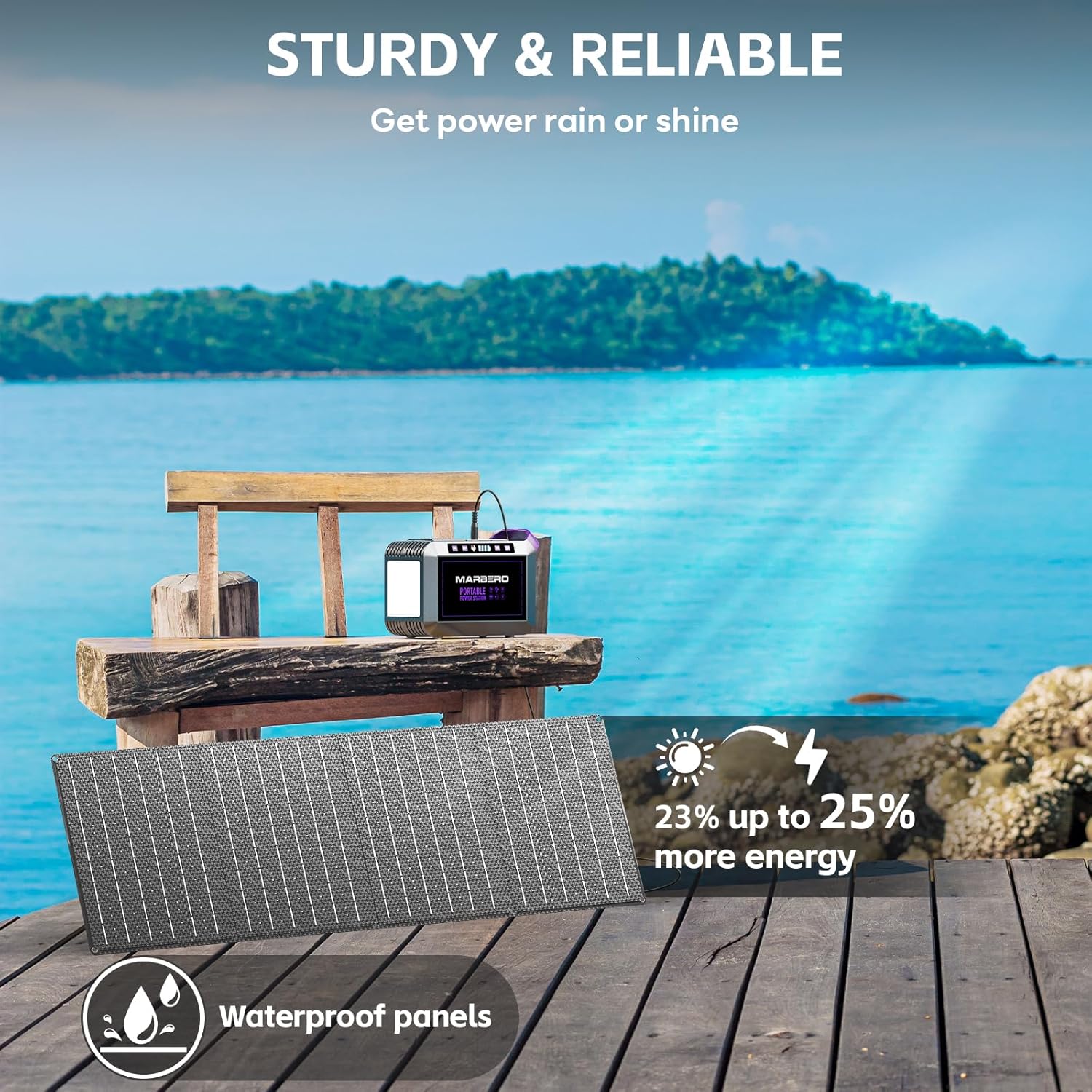 Portable Power Station 88Wh Camping Lithium Battery Solar Generator Fast Charging Power Bank wourant