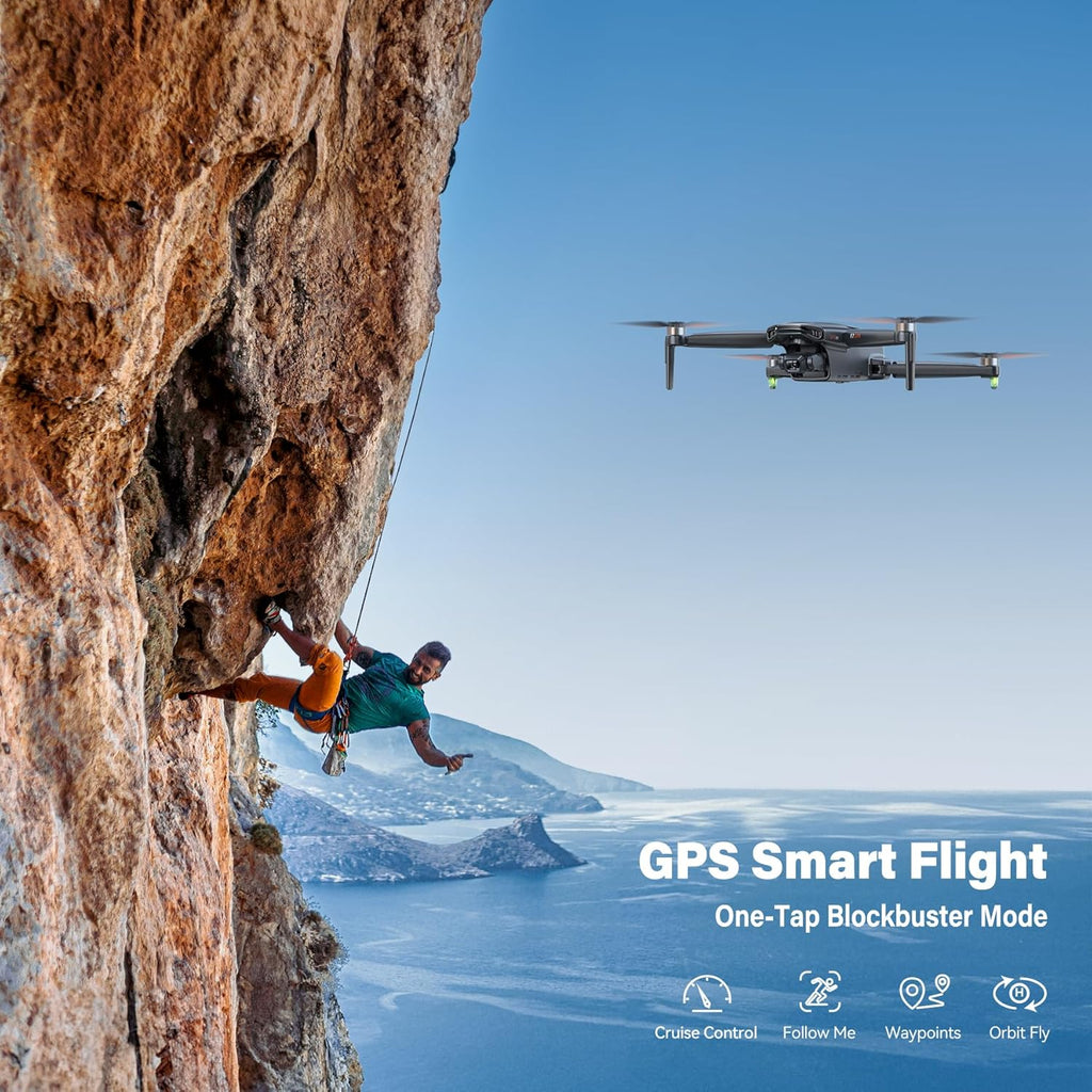 Adult-specific camera drone with 4K UHD aerial photography 3-axis gimbal 10000-foot control wourant