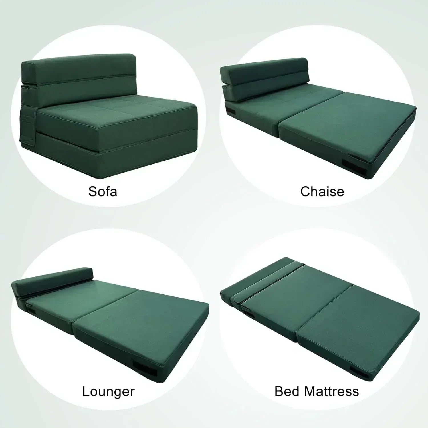 60 inch pull out sofa bed memory foam sofa with 2 pillows futon bed guest bed and pull out sofa wourant