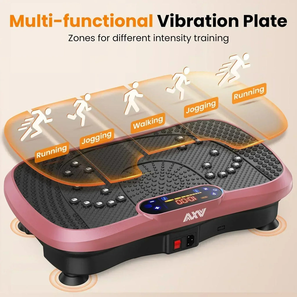 AXV Vibration Plate Fitness Platform Trainer Suitable for men and women to lose weight wourant
