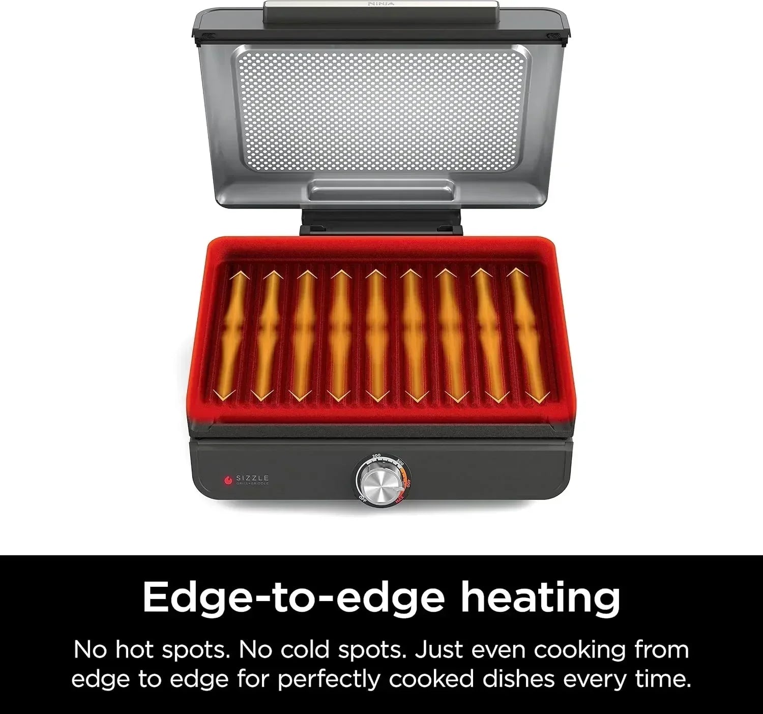 Griddle and Indoor Grill Electric Grill For Steak Burgers Salmon Veggies and More Pancake Griddle wourant