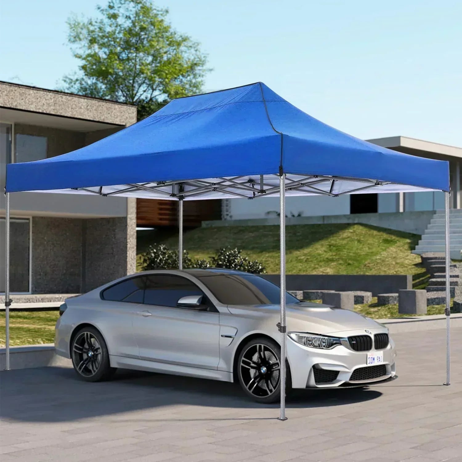 COBIZI 10x20 Heavy Duty Pop up Canopy Tent 6 sidewalls Commercial Canopy Wedding Party Tents wourant