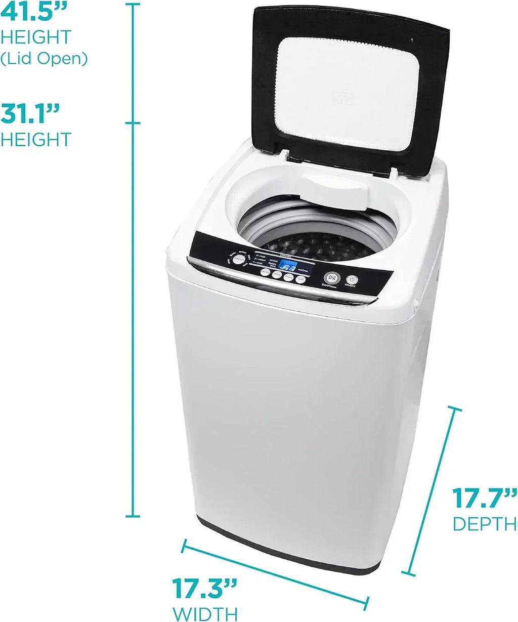 Portable Washer 6.6 lb. Capacity Washing Machine for Homes & Apartments 5 Wash Cycles wourant