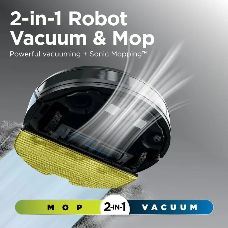 Robot Vacuum & Mop Combo Powerful Suction Matrix Plus 60-Day Debris Capacity wourant