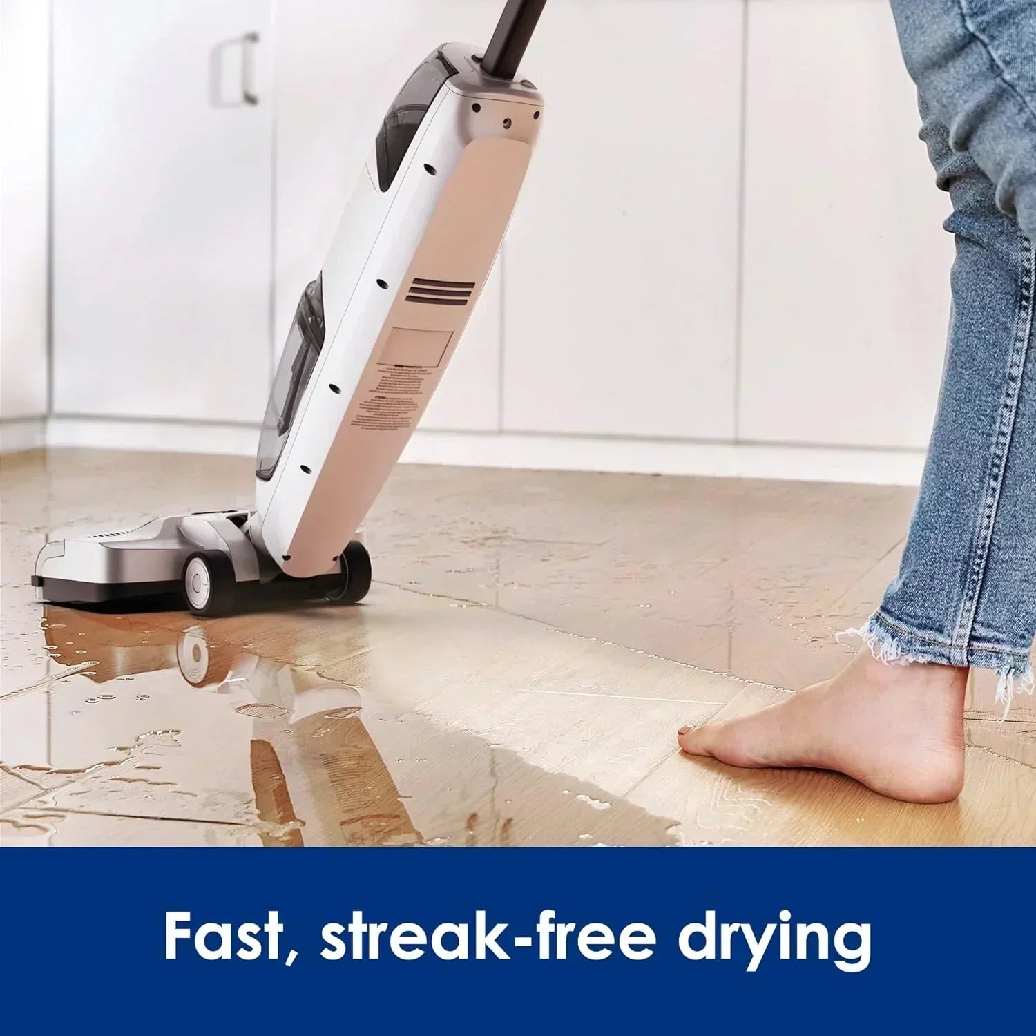 Wet Dry Vacuum Cordless Floor Cleaner and Mop One-Step Cleaning for Hard Floors wourant
