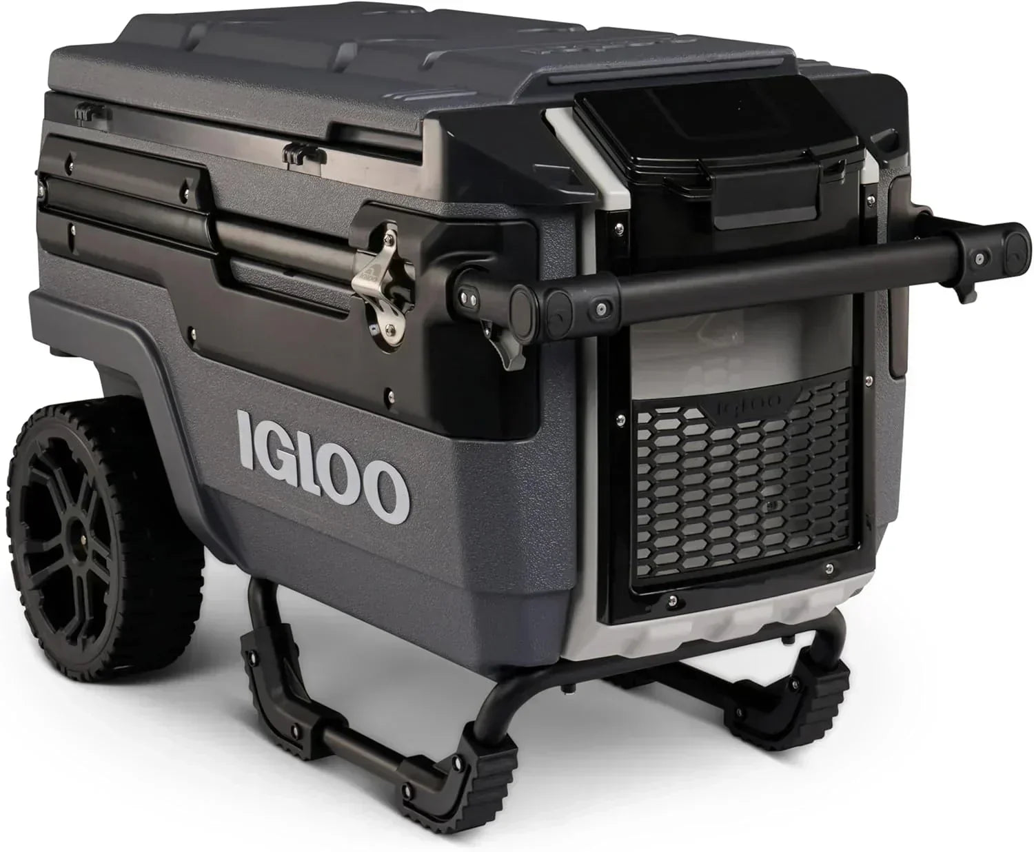 70Qt Wheeled Cooler Insulated Hard Shell Ice Chest wourant